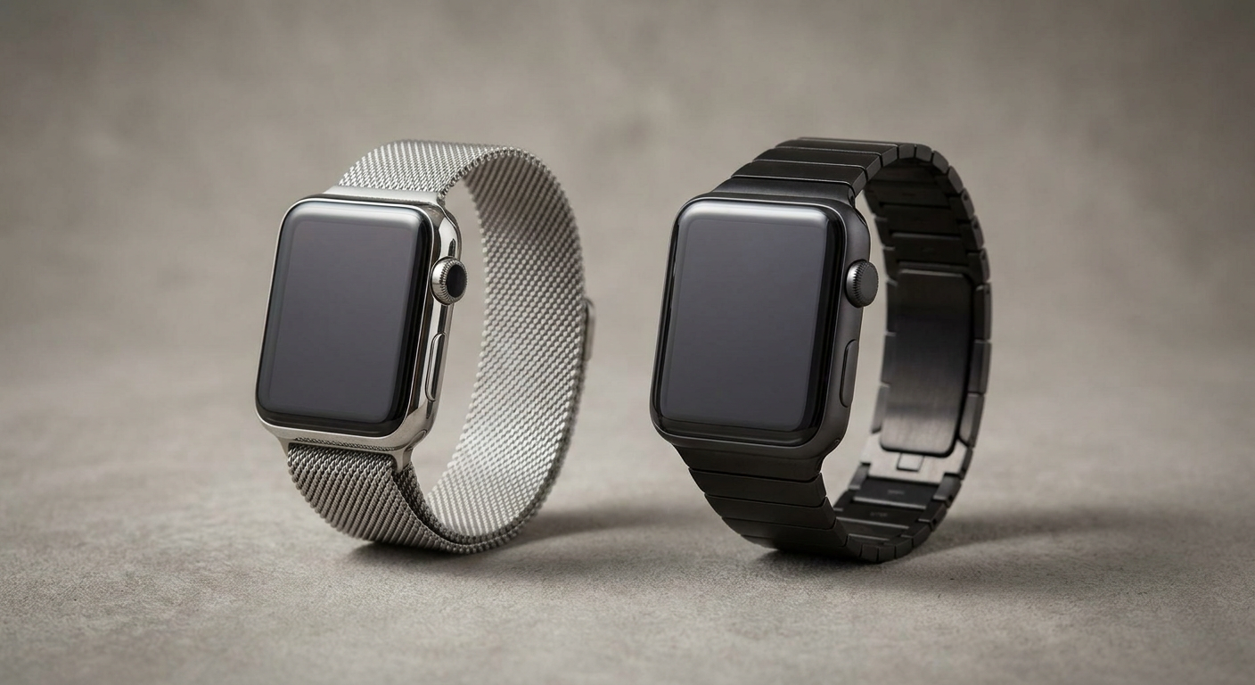 Apple Watch milánói szíj vs. link bracelet: Melyik a tartósabb és kényelmesebb viselet?
